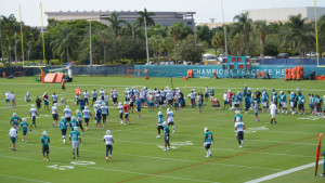 Dolphins training camp Day #1 is now in the books.