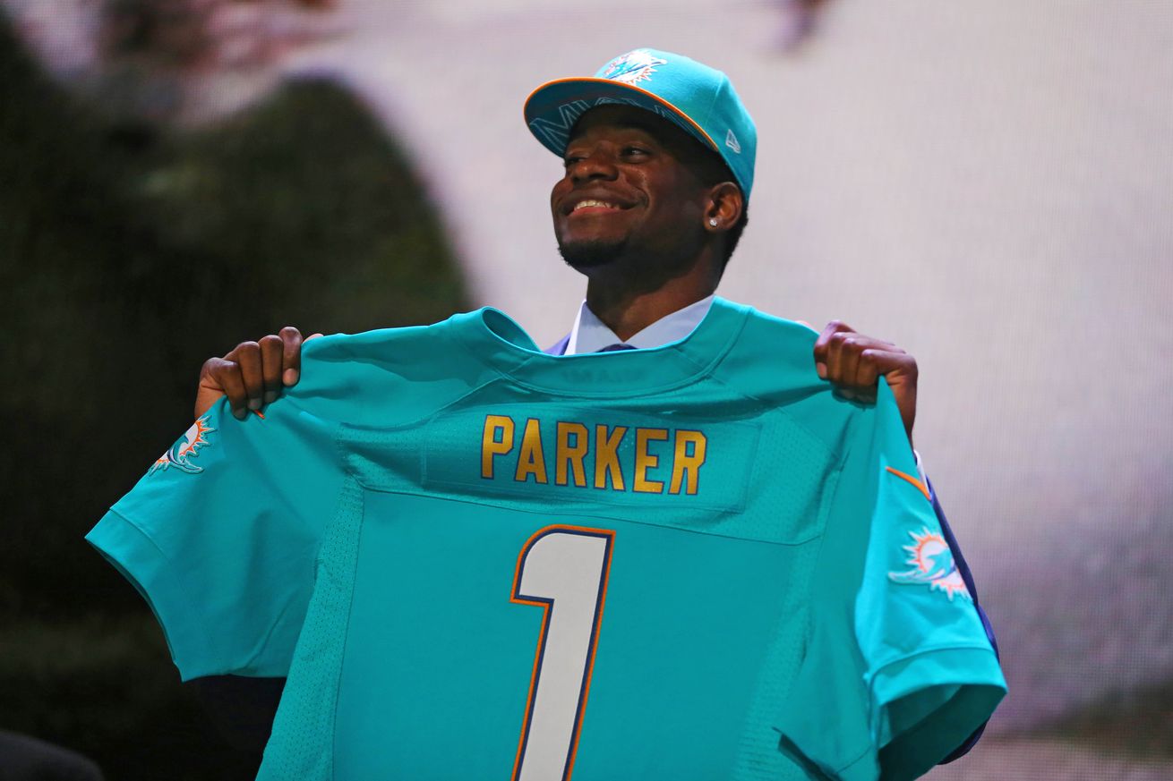 Parker was the first overall pick in the Draft, but it's been 5th round pick Ajayi that has been the most accomplished.