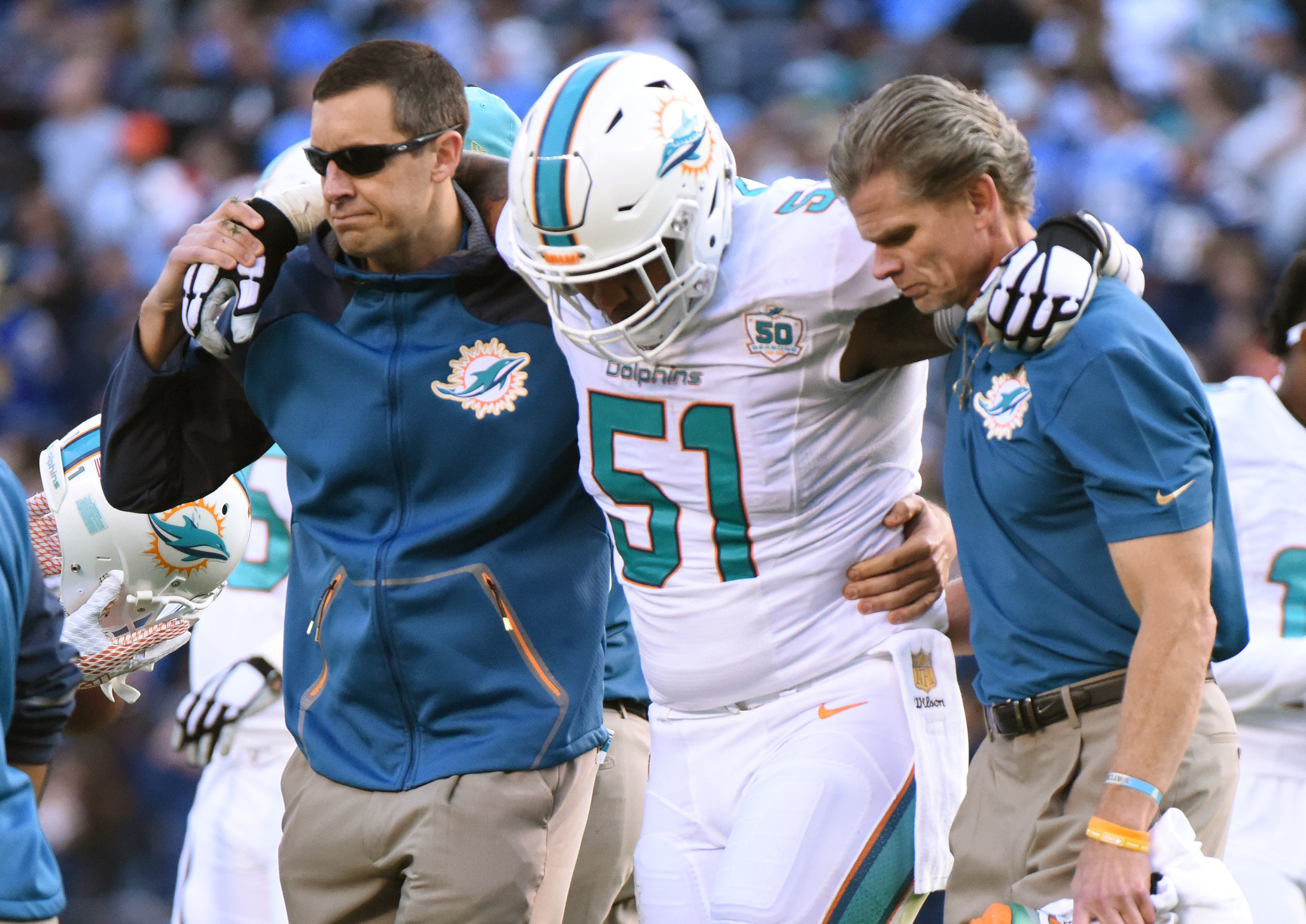Mike Pouncey is a trooper, but is injured far too often