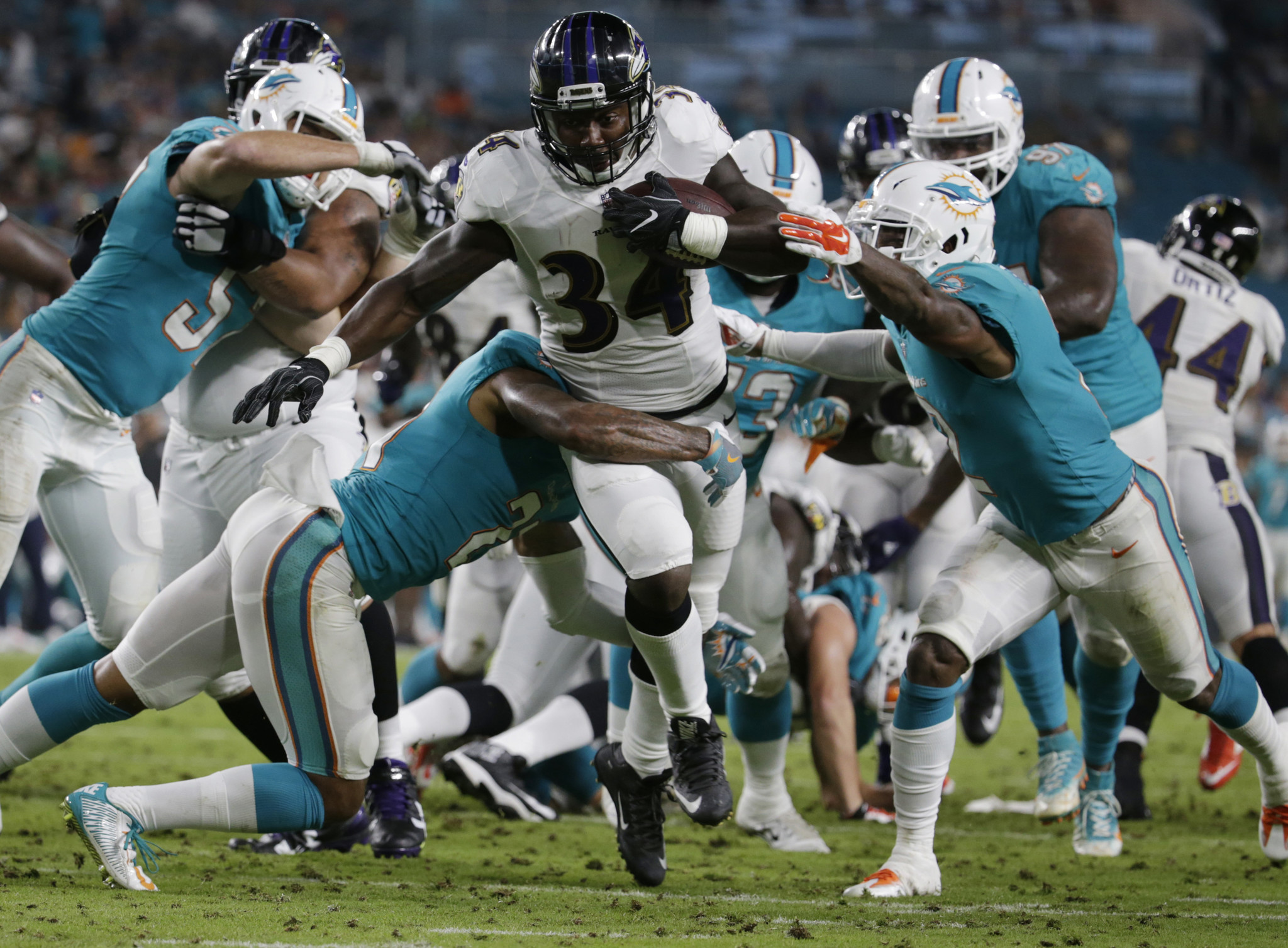 In the Ravens Game, Miami flashed talent and warts
